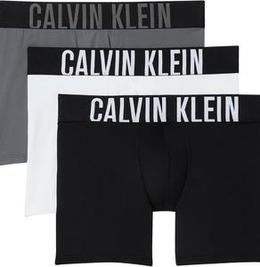 Комплект из 3 трусов-боксеров Calvin Klein Men Intense Power, Black, Grey Sky, White