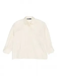 Рубашка с прострочкой Bimba y Lola, нейтральный