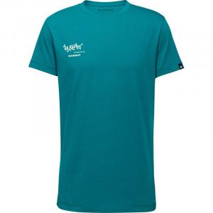 Футболка massone t-shirt men together Mammut, бирюзовый
