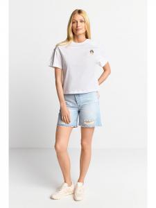 Светло-голубые джинсовые шорты Rich & Royal