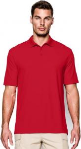 Under Armour Mens Tactical Range Polo, Red (600)/Red
