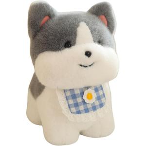 Плюшевая кукла Chubby Puppy высотой 20см/30см/40см DUOAI, синий