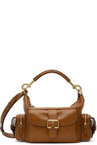 Сумка для фотокамеры цвета загара Chloé