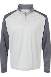 Толстовка мужская Badger, цвет silver/ graphite