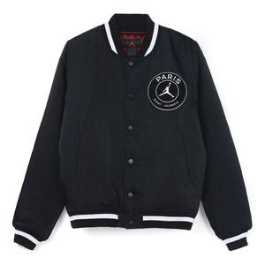 Куртка Air Jordan Paris Saint-Germain Athleisure Casual Sports Jacket Black, черный