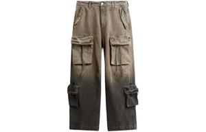 Джинсы мужские коричневые Zara, коричневый