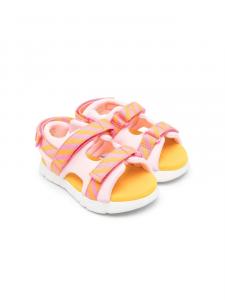 Camper Kids сандалии на липучках, розовый