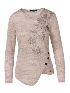 Лонгслив KOROSHI, Beige/mottled beige