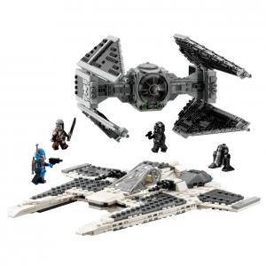 Конструктор Mandalorian Fang Fighter против TIE Interceptor 75348 LEGO