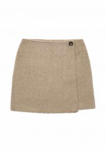 Юбка Marks & Spencer Wrap skirt, Neutral/Beige