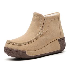 Reivantix Теплые зимние ботинки Reivanti, увеличивающие рост, женские, бежевые