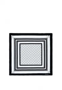 Ретросцена фуляр Luisa Spagnoli, Nero