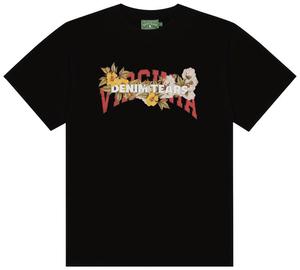 Футболка Denim Tears Virginia Tears, черная
