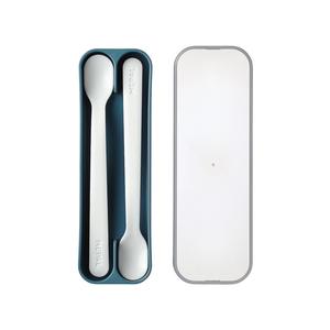 Детский столовый прибор Ложка для кормления Mio, набор 2 шт. Mepal, Deep Blue