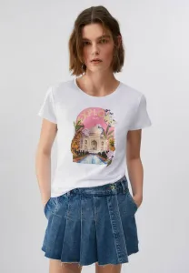 Футболка с принтом Liu Jo, White