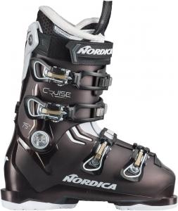 Женские горнолыжные ботинки Nordica Cruise 75 W Comfort Fit All Mountain, Pearl Black / White / Gold