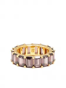 Кольцо с изумрудом Izabel Display, коричневый