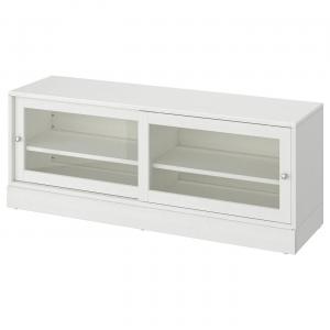 Тумба под телевизор с цоколем HAVSTA IKEA, 160x47x62 см, белый