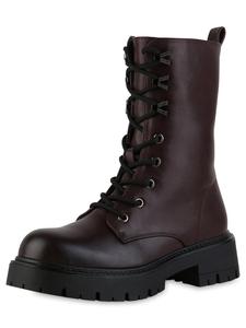 Ботинки VAN HILL, темно-красный