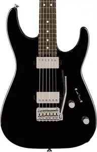 Электрогитара Charvel Super-Stock DKA22 HH 2PT Limited Edition, накладка грифа из эбони, черный глянцевый корпус