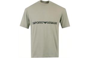 Футболка мужская зеленая EMPORIO ARMANI