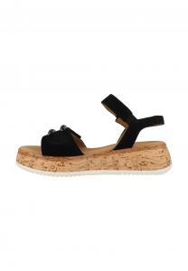 Босоножки на танкетке Platform sandals Gabor, черный