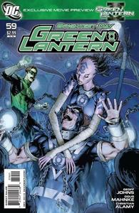 Green Lantern #59 Variant Comic Book (Brightest Day) (DC)