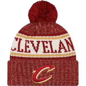 Мужская спортивная вязаная шапка New Era Cleveland Cavaliers