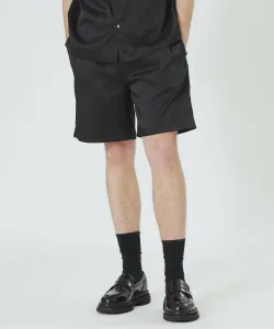 Атласные жаккардовые шорты Loveless, цвет Black