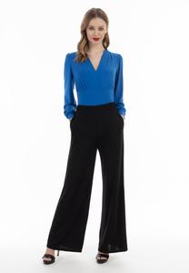 Топ с длинными рукавами faina, синий