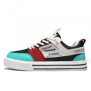 Captain illy Низкие скейтбордские кроссовки мужские черно-зеленые, цвет Black Green