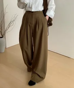 Aimoha -select-/Широкие брюки с прямыми штанинами Aimoha - Select -, цвет Dark Beige