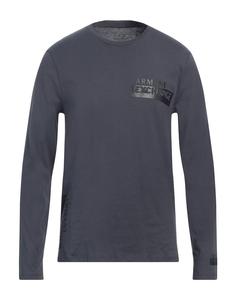 Футболка Armani Exchange, серо-синий