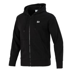 Куртка athleisure casual sports hooded jacket black Puma, черный