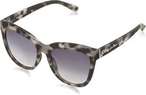 Женские солнцезащитные очки Circus NY CC483 увеличенного размера «кошачий глаз» с защитой от УФ-излучения UV400. Модный подарок для нее, 57 мм Circus NY by Sam Edelman, Grey & Tortoise