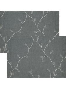 Erwin Müller Набор салфеток Girona, 2 штуки, серого цвета