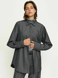 Рубашка SRBriana в цвете 279 Dark Grey Melange Soft Rebels
