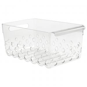 Корзина для хранения на холодильник, прозрачная, 30x19x14 см IKEA Klippkaktus