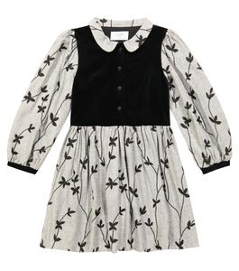 Платье с цветочным принтом Paade Mode, серый