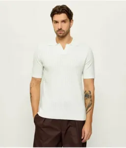 Поло Альф regular fit Oscar Jacobson, белый