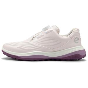 Ecco Суперлегкие низкие туфли для гольфа первого поколения, женские, розовые, белые