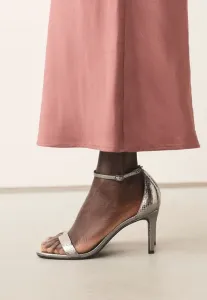 Сандалии на высоком каблуке Next, Pewter