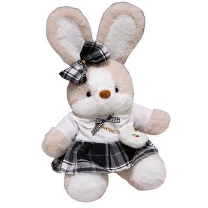 Fox fairy Мягкая игрушка кролик милый белый кролик плюшевая кукла высота 35см