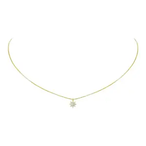 ZEGL Ожерелье из стерлингового серебра 925 пробы для женщин