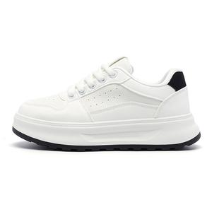 Износостойкие, дышащие, нескользящие, низкие повседневные туфли для женщин RENBEN, White Black