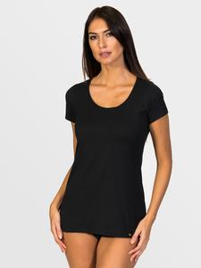 Нижняя рубашка zd ZERO DEFECTS Hera Short-sleeve top soy fiber, черный
