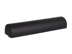 Полукруглый валик для позиционирования Habys, валик для коленей, валик для шеи, позиционирующая подушка для массажа и терапии, полувалок для коленей, 60x15x10см, черный