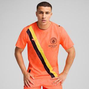 Мужская футбольная майка Puma X Kidsuper Manchester City Authentic, оранжевый