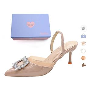 Женские туфли на высоком каблуке, серебристые Xingdiman, Silver