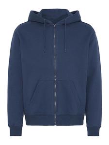 Толстовка с капюшоном на молнии BLEND  BHJUSTE, синий
